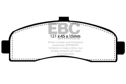EBC Greenstuff bromsbelägg