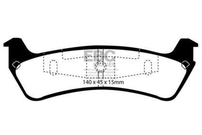 EBC Ultimax bromsbelägg