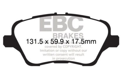 EBC Bluestuff bromsbelägg