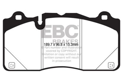 EBC Yellowstuff bromsbelägg