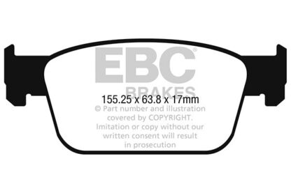 EBC Yellowstuff bromsbelägg