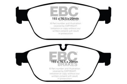EBC Yellowstuff bromsbelägg