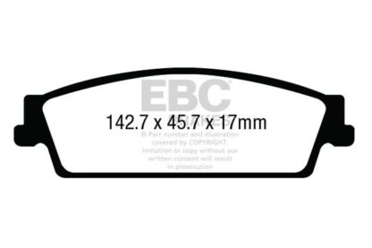 EBC Yellowstuff bromsbelägg