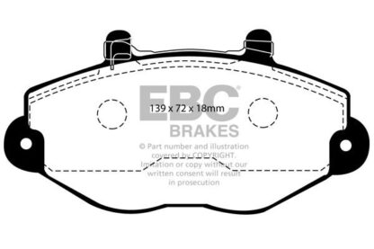 EBC Ultimax bromsbelägg