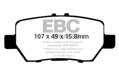 EBC Greenstuff bromsbelägg