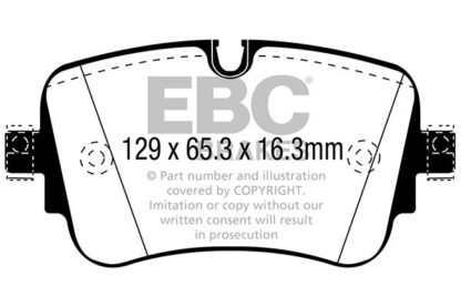 EBC Yellowstuff bromsbelägg