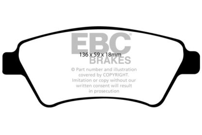 EBC Ultimax bromsbelägg