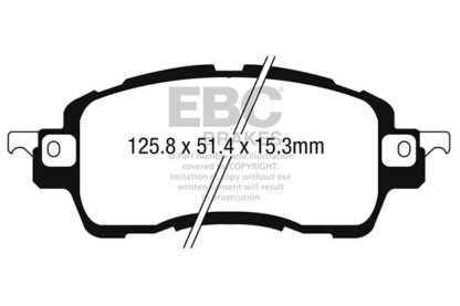 EBC Ultimax bromsbelägg