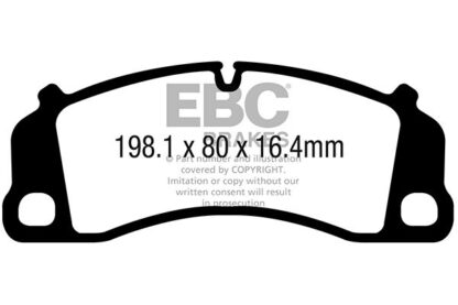 EBC Yellowstuff bromsbelägg