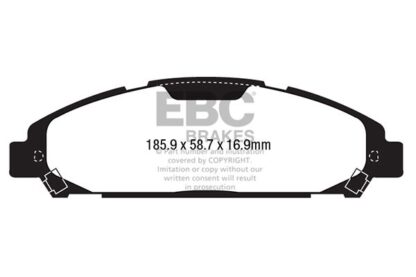 EBC Yellowstuff bromsbelägg