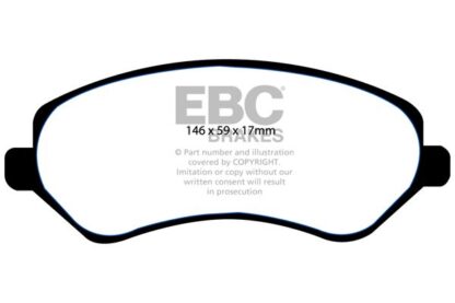 EBC Yellowstuff bromsbelägg
