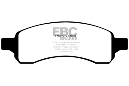 EBC Yellowstuff bromsbelägg