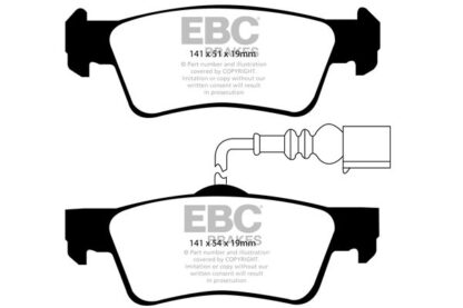 EBC Yellowstuff bromsbelägg