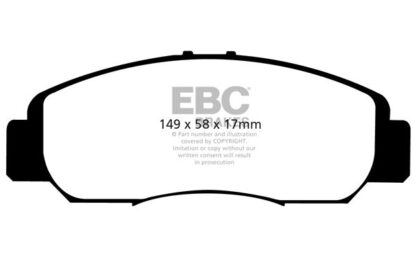 EBC Greenstuff bromsbelägg