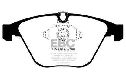 EBC RP1 bromsbelägg