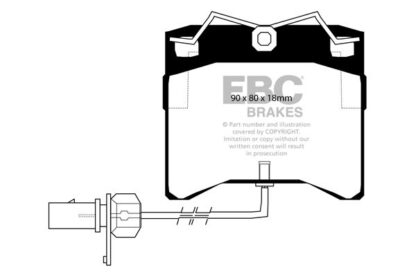 EBC Ultimax bromsbelägg