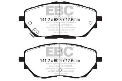 EBC Ultimax bromsbelägg