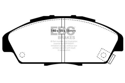 EBC Ultimax bromsbelägg