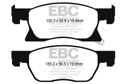 EBC Yellowstuff bromsbelägg