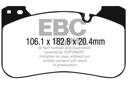 EBC Yellowstuff bromsbelägg
