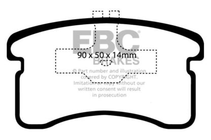 EBC Ultimax bromsbelägg