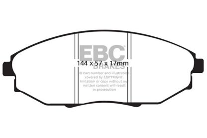 EBC Greenstuff bromsbelägg