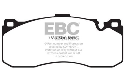 EBC Bluestuff bromsbelägg