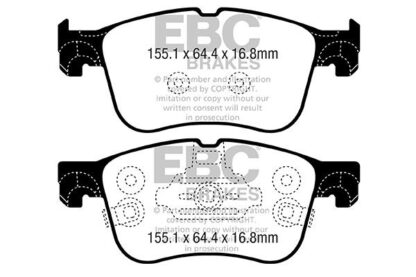 EBC Yellowstuff bromsbelägg