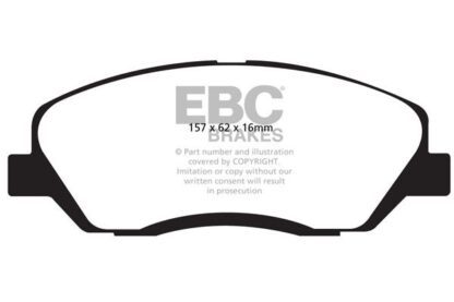 EBC Yellowstuff bromsbelägg