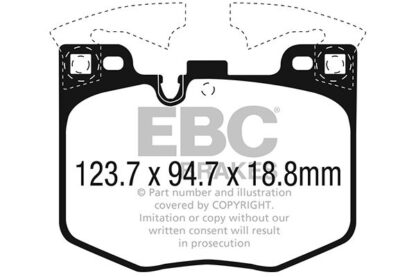 EBC Yellowstuff bromsbelägg