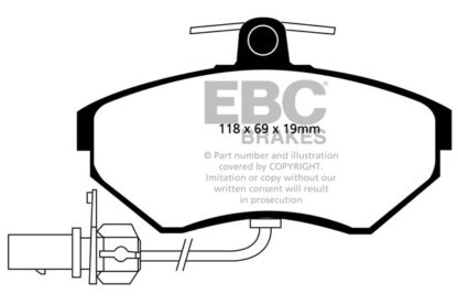 EBC Greenstuff bromsbelägg