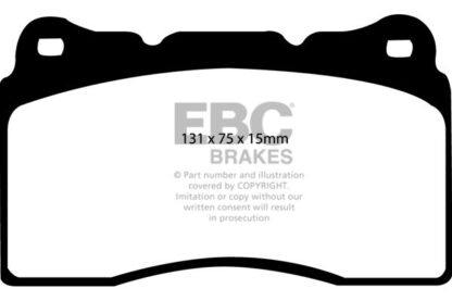 EBC Bluestuff bromsbelägg