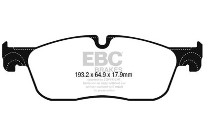 EBC Yellowstuff bromsbelägg