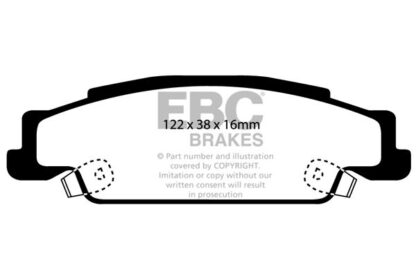 EBC Greenstuff bromsbelägg
