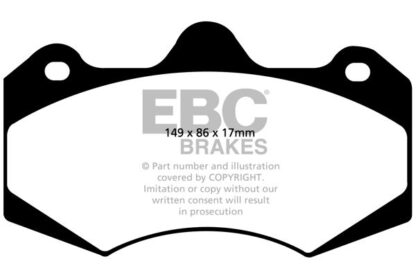 EBC Bluestuff bromsbelägg