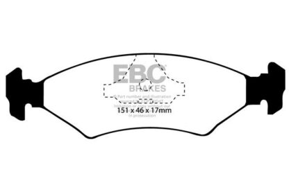EBC Yellowstuff bromsbelägg
