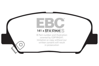 EBC Yellowstuff bromsbelägg