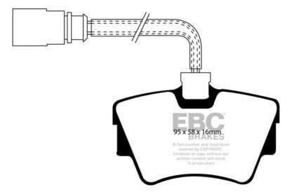 EBC Ultimax bromsbelägg