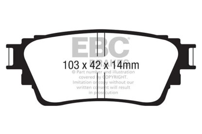 EBC Ultimax bromsbelägg