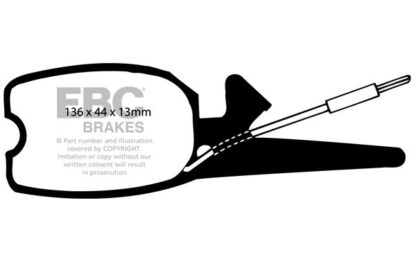 EBC Ultimax bromsbelägg
