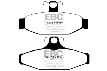 EBC Redstuff bromsbelägg