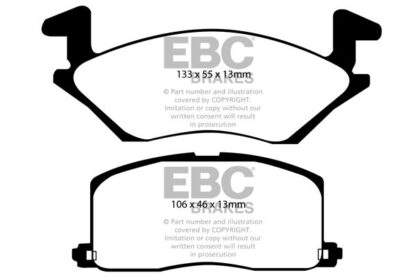 EBC Ultimax bromsbelägg