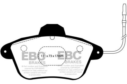 EBC Ultimax bromsbelägg