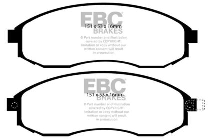 EBC Ultimax bromsbelägg
