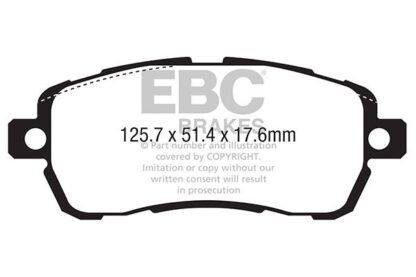 EBC Ultimax bromsbelägg