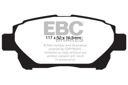 EBC Ultimax bromsbelägg