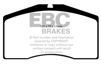 EBC Yellowstuff bromsbelägg