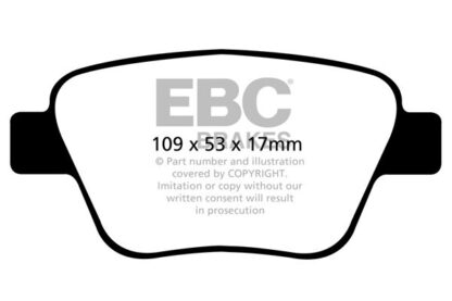 EBC Yellowstuff bromsbelägg