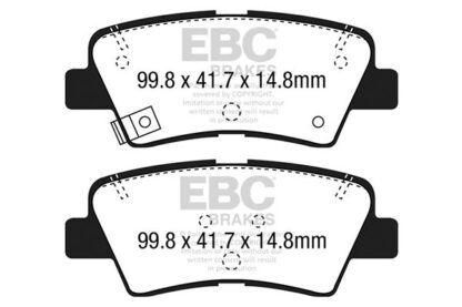 EBC Yellowstuff bromsbelägg
