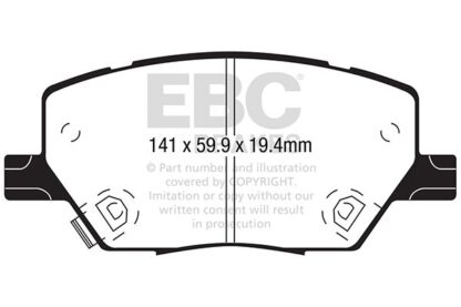 EBC Ultimax bromsbelägg